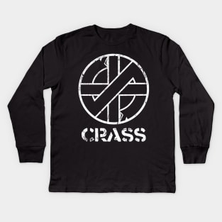 CRASS Kids Long Sleeve T-Shirt